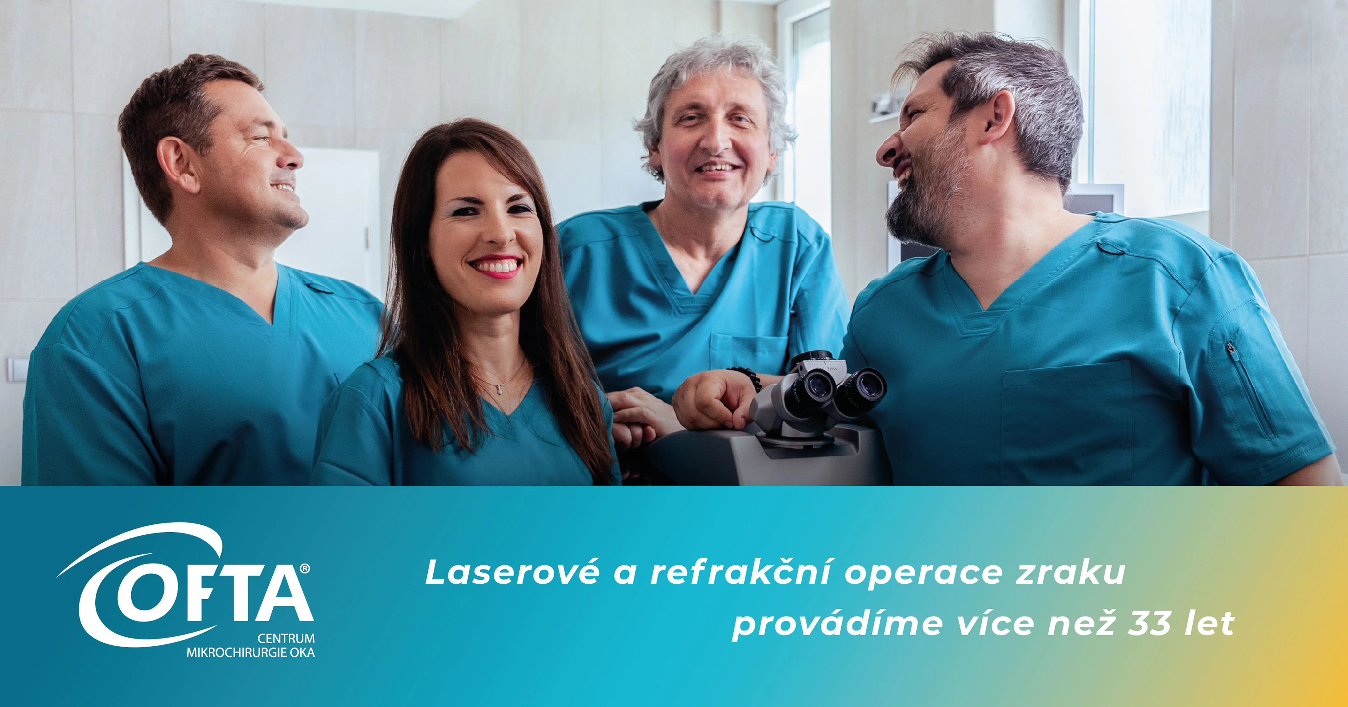 Tým oční kliniky OFTA